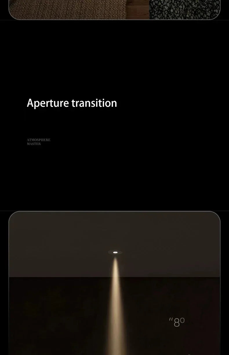 Ultra Thin Small Beam Angle Led Spotlights Spot Light Embedded 3W 5W 7W 3 8 15 Degree Ceiling Foco For Home Picture Art Museum