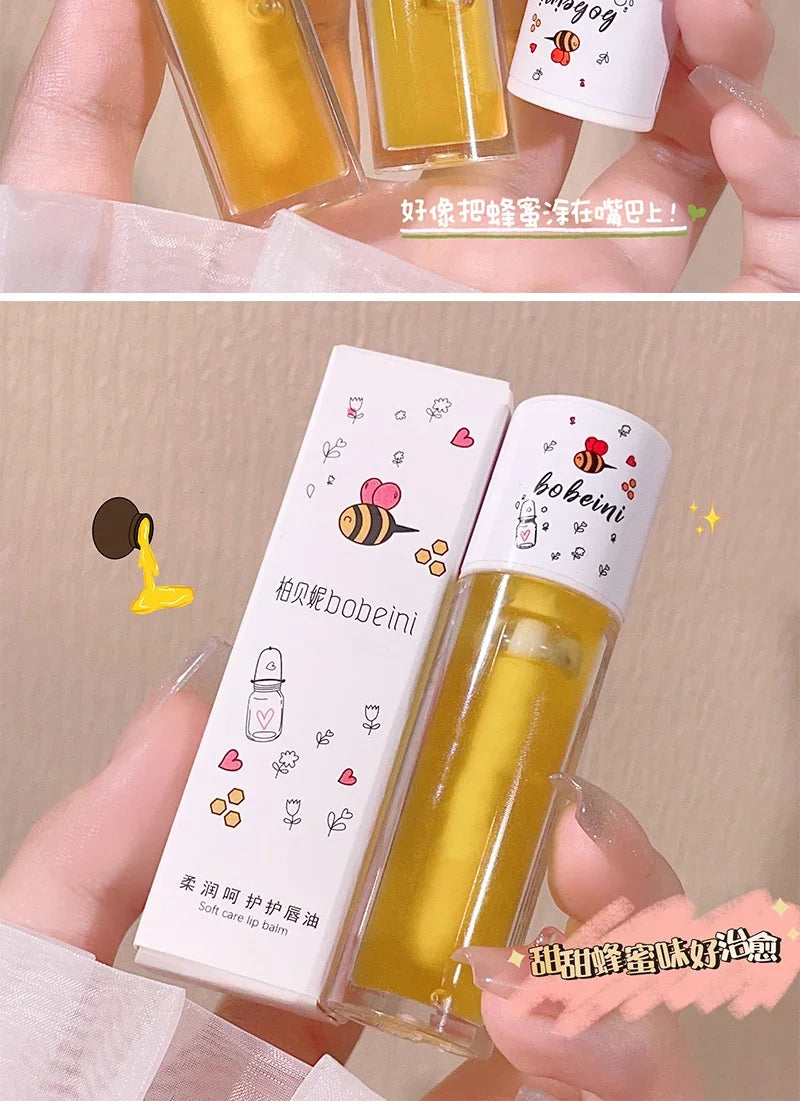 Peach Milk Lip Oil | Nourishing Cruelty-Free Lip Treatment Lip Care Tidesmit