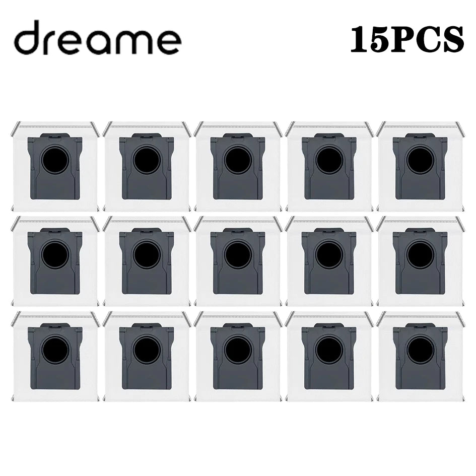 Tidesmit replacement parts kit for Dreame X50 Ultra and L40S Pro vacuum showing brushes, filters, and mop pads