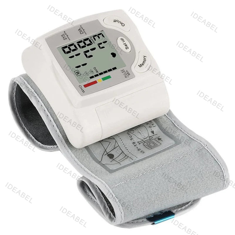 Wrist Blood Pressure Monitor Infrared Thermometer Tonometer BP Monitor Non Contact Infrared Medical Thermometer Pulse Oximeter