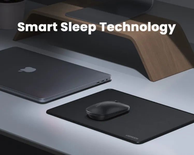 UGREEN Mouse Wireless Bluetooth 2.4G Silent Mice 4000 DPI Left Right Hand For MacBook Tablet Computer Laptop PC Wireless Mouse