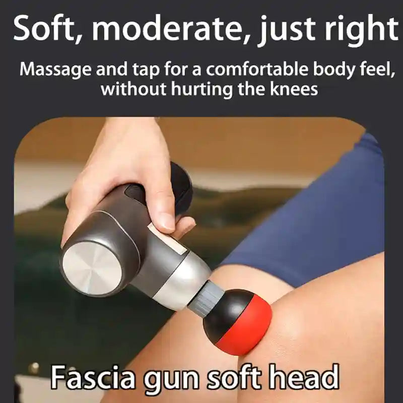 Massage Gun Replacement Head 18mm Soft Silicone for Deep Tissue Relief Relaxation Treatment Tidesmit