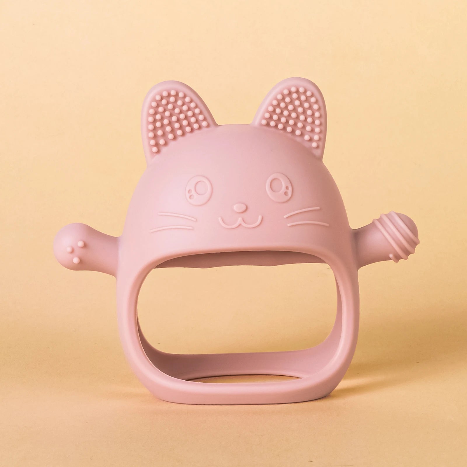 Baby Silicone Teether Gloves Toys BPA Free Silicone Soft Soothing Dental Care Gums Anti-eating Hand Molar Toys Baby Accessories