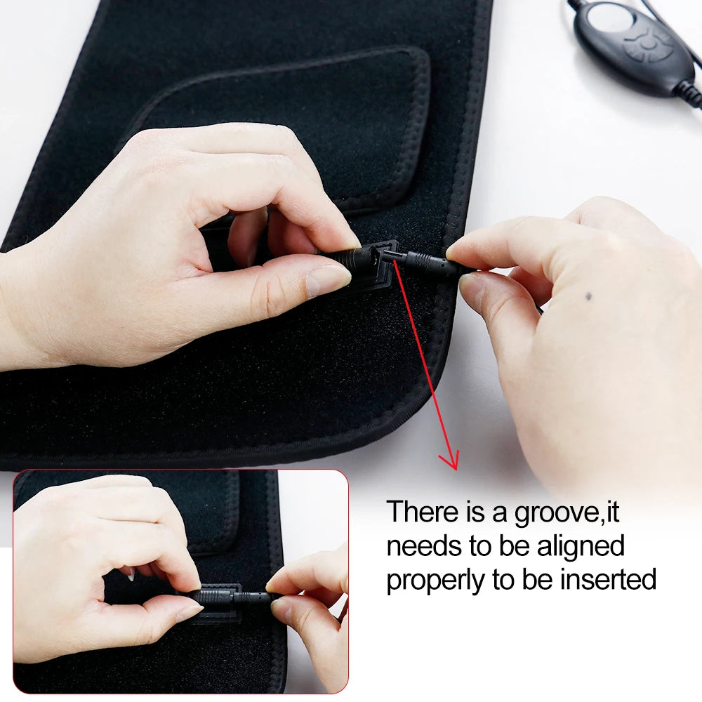 3 in 1 LED Infrared Light Therapy Body Pad Wearable Wrap for Back Shoulder Waist 660&850 nm Infrared Light Weight Loss Device