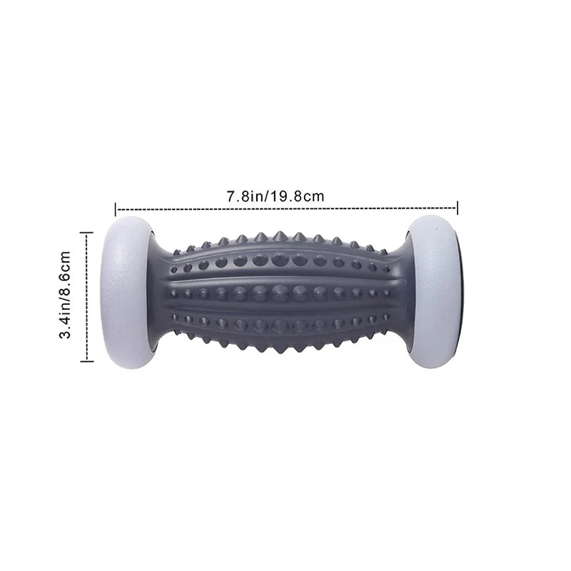 Foot Roller for Plantar Fasciitis Relief & Reflexology - Tidesmit Home Spa Tool Relaxation Treatment 1Roller Tidesmit