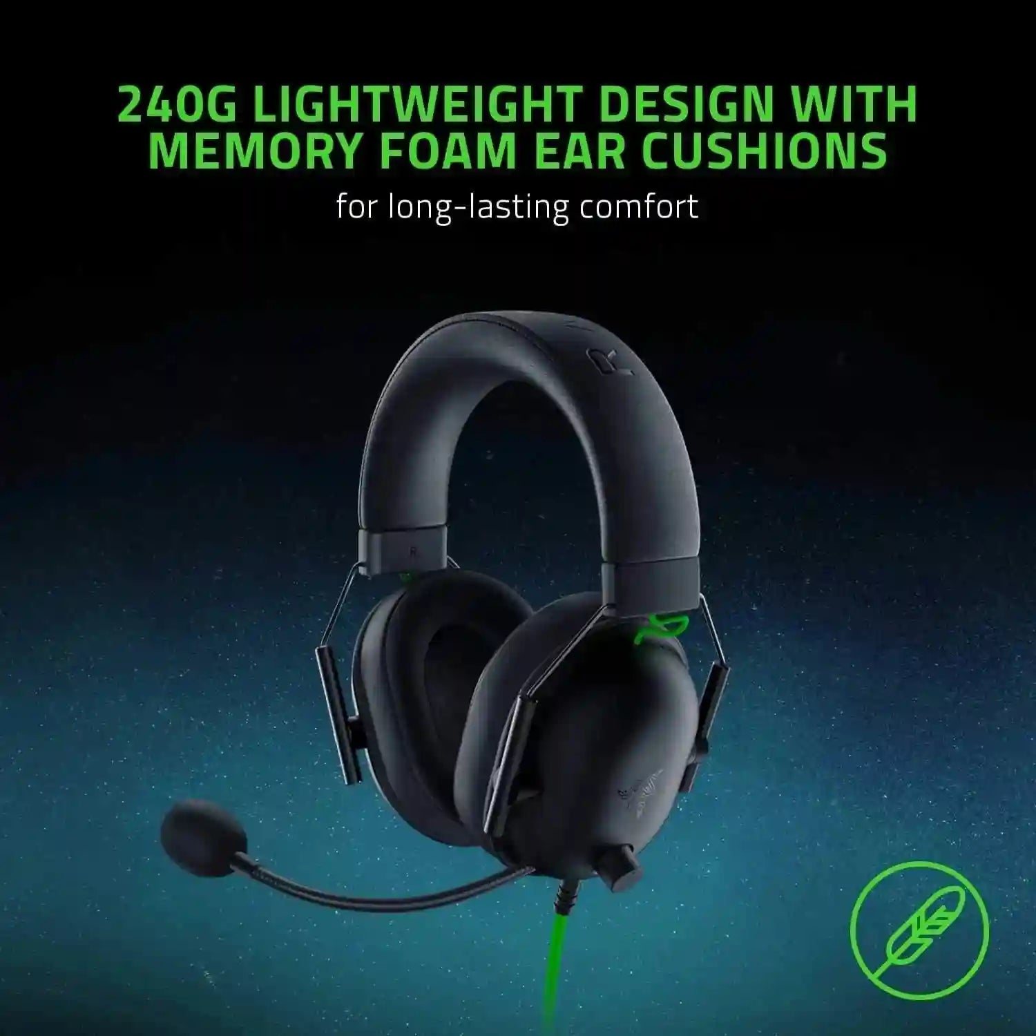 Razer V2 X Wired Esports Headset: 7.1 Surround Sound for PC and Console Tidesmit