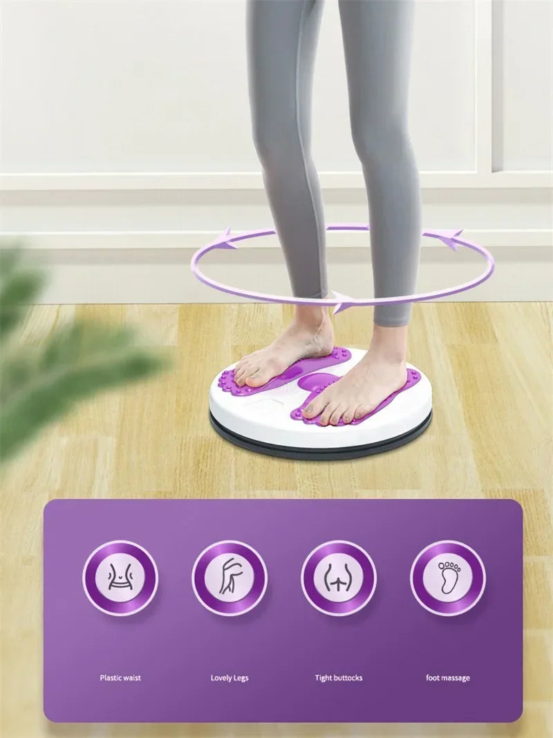 Waist Twisting Disc with Magnetic Massage - Durable Core Toner Body Shaping Massage Equipment Tidesmit