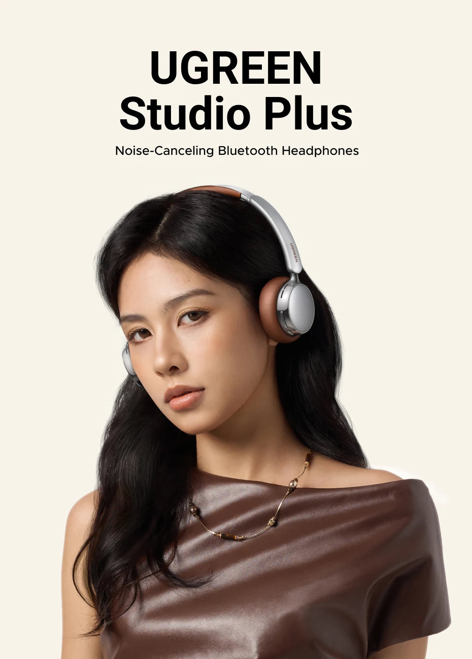 Wireless Headphones with Active Noise Cancellation | Cloud Foam Comfort Tidesmit