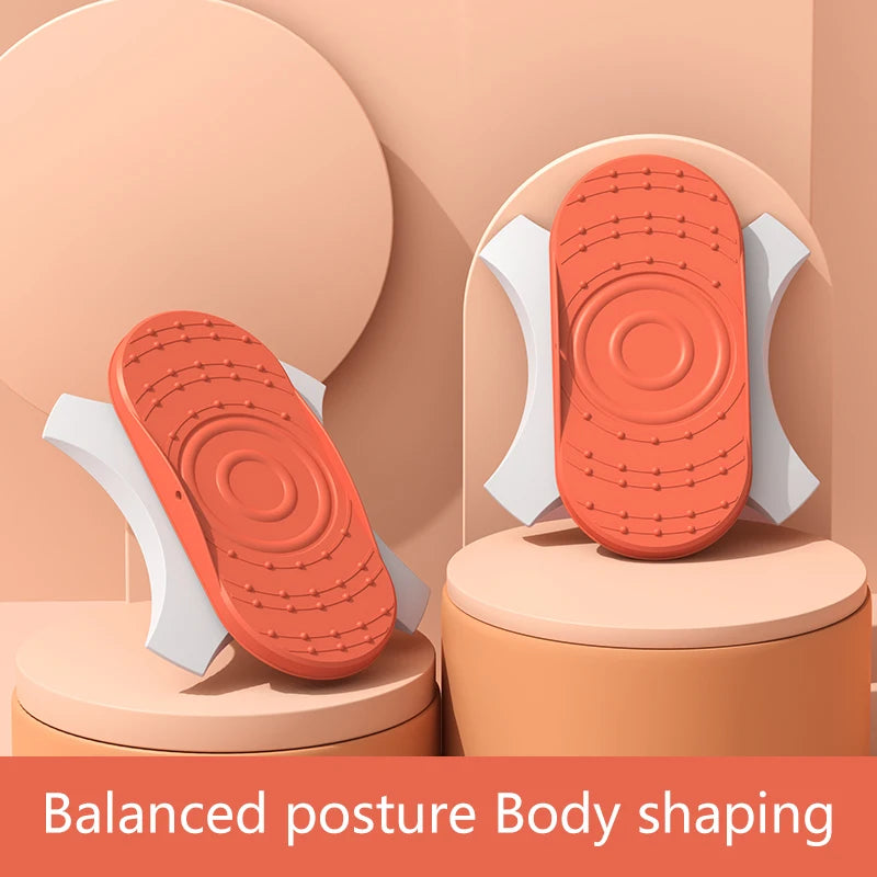 Waist Twisting Disc for Core Fitness – Non-Slip Purple Tidesmit Body Shaping Massage Equipment Orange Tidesmit