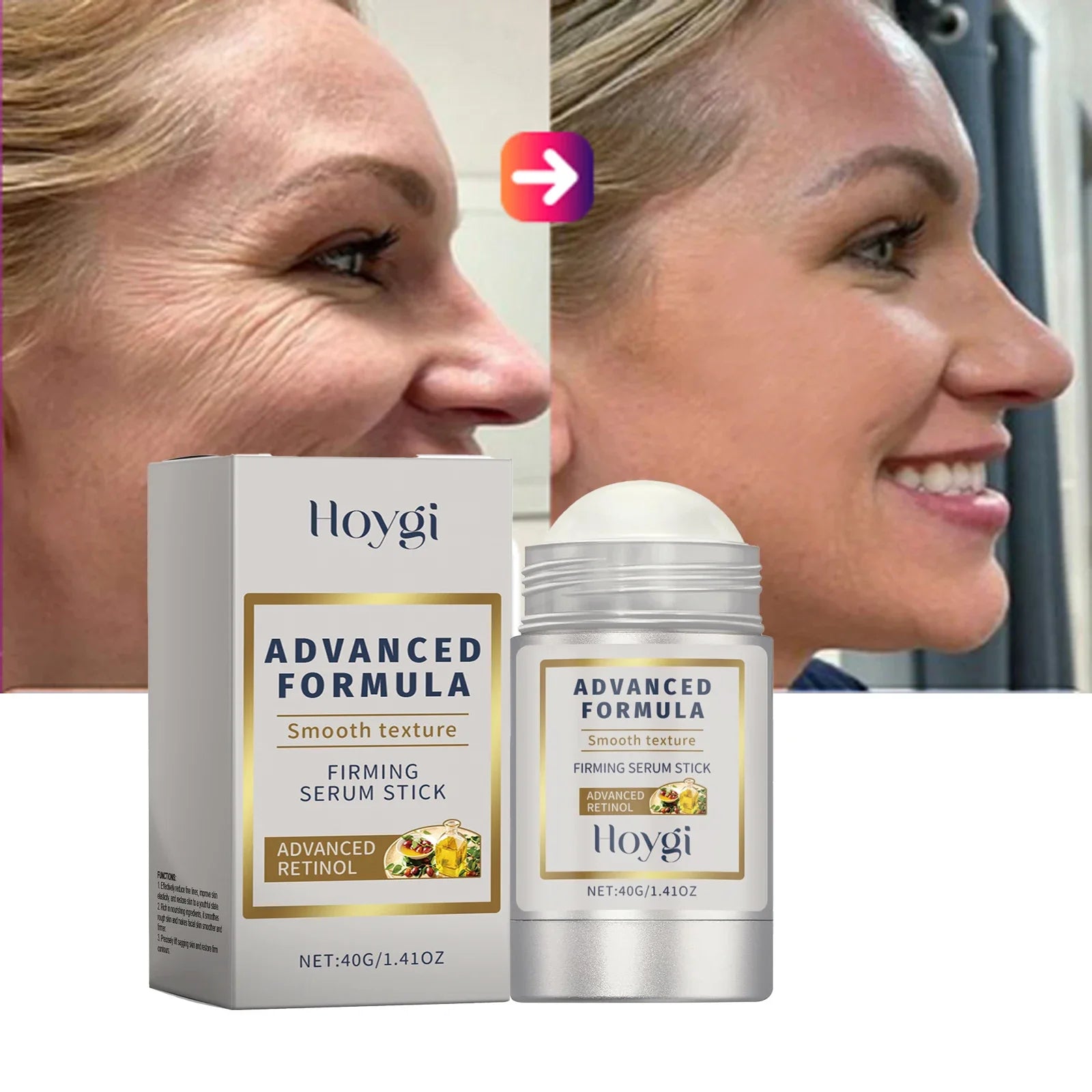 Tidesmit anti aging retinol and hyaluronic acid face balm for firming lifting and moisturizing Korean skincare