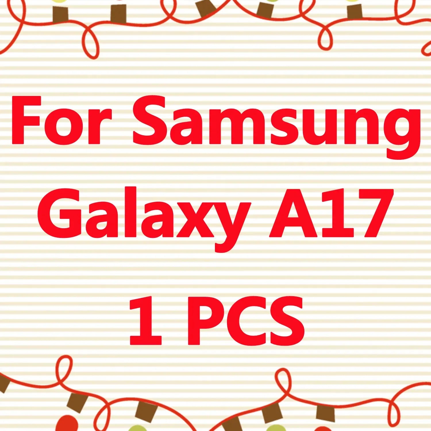 Samsung Galaxy A17 Screen Protector Tempered Glass Case-Friendly Film CRIMSON Tempered Glass Film Galaxy A17 Tidesmit