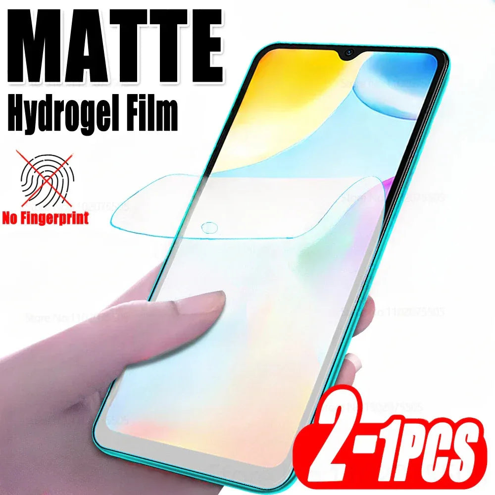 Matte Hydrogel Screen Protector for Redmi Note 13 Series - 2 Pack Matte Tidesmit