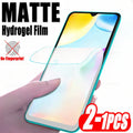 Matte Hydrogel Screen Protector for Redmi Note 13 Series - 2 Pack Matte Tidesmit