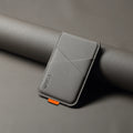 Magnetic Card Holder for iPhone: Slim RFID MagSafe Wallet & Card Case Dark gray Tidesmit