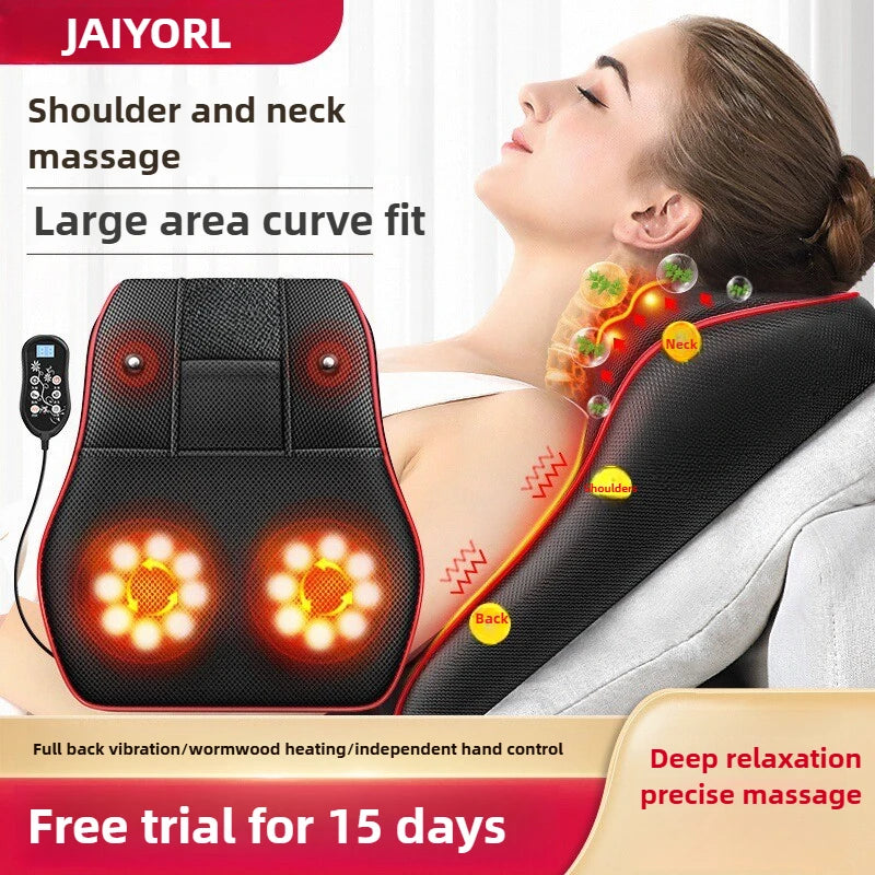 Electric Cervical Pillow with Heated Airbag for Neck Relaxation Relaxation Treatment Tidesmit