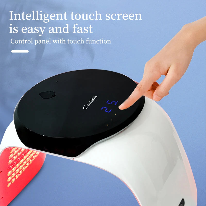 Cold And Hot Nano Water Supplement Spray Spectrometer Colorful Dynamic Red Light PDT Photon Rejuvenation Mask Beauty Instrument