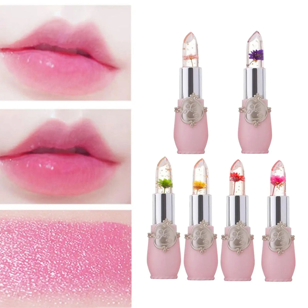 Moisturizing Flower Lip Gloss - Cruelty-Free Jelly Tint by Tidesmit Lip Care Tidesmit