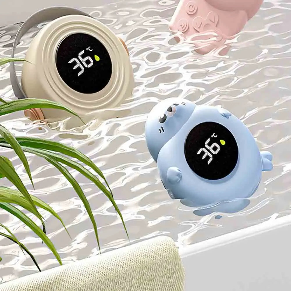 Baby Bath Water Thermometer Temperature Bath Meter Thermometer for Kid Waterproof Digital LED Display Tub Temperature Monitor Te