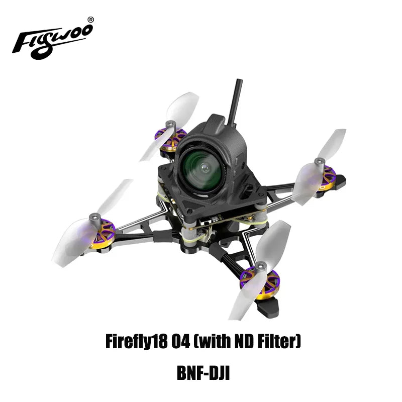 Tiny Whoop 1S O4 FPV Camera Drone with ELRS 2.4g System 18 O4 BNF-DJI Tidesmit