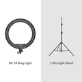 18 Inch LED Ring Light with Remote - Bi-Color Content Creation Kit Kit 9 Tidesmit
