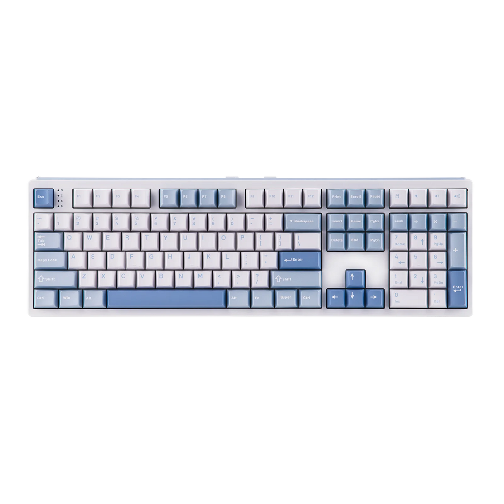 EPOMAKER TH108 100% Full Size Hot-Swap Gasket-Mounted Wired/Bluetooth/2.4Ghz Wireless Mechanical Keyboard with 10000mAh Battery