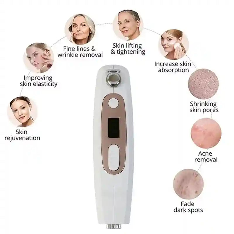 Mini Hifu Facial Machine for Skin Tightening and Wrinkle Reduction Eye Massage Instrument Tidesmit