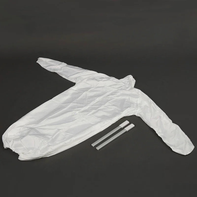 Tidesmit foldable electric heated air dryer and steam ironing machine for clothes and shoes, side angle view.