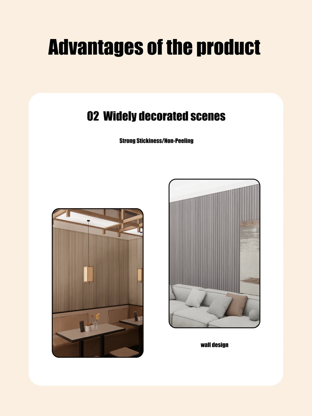 3M New Grille 3D Wall Sticker Background Wall Decoration Wallboard Self-adhesive Waterproof Thickening Partition Wallpaper