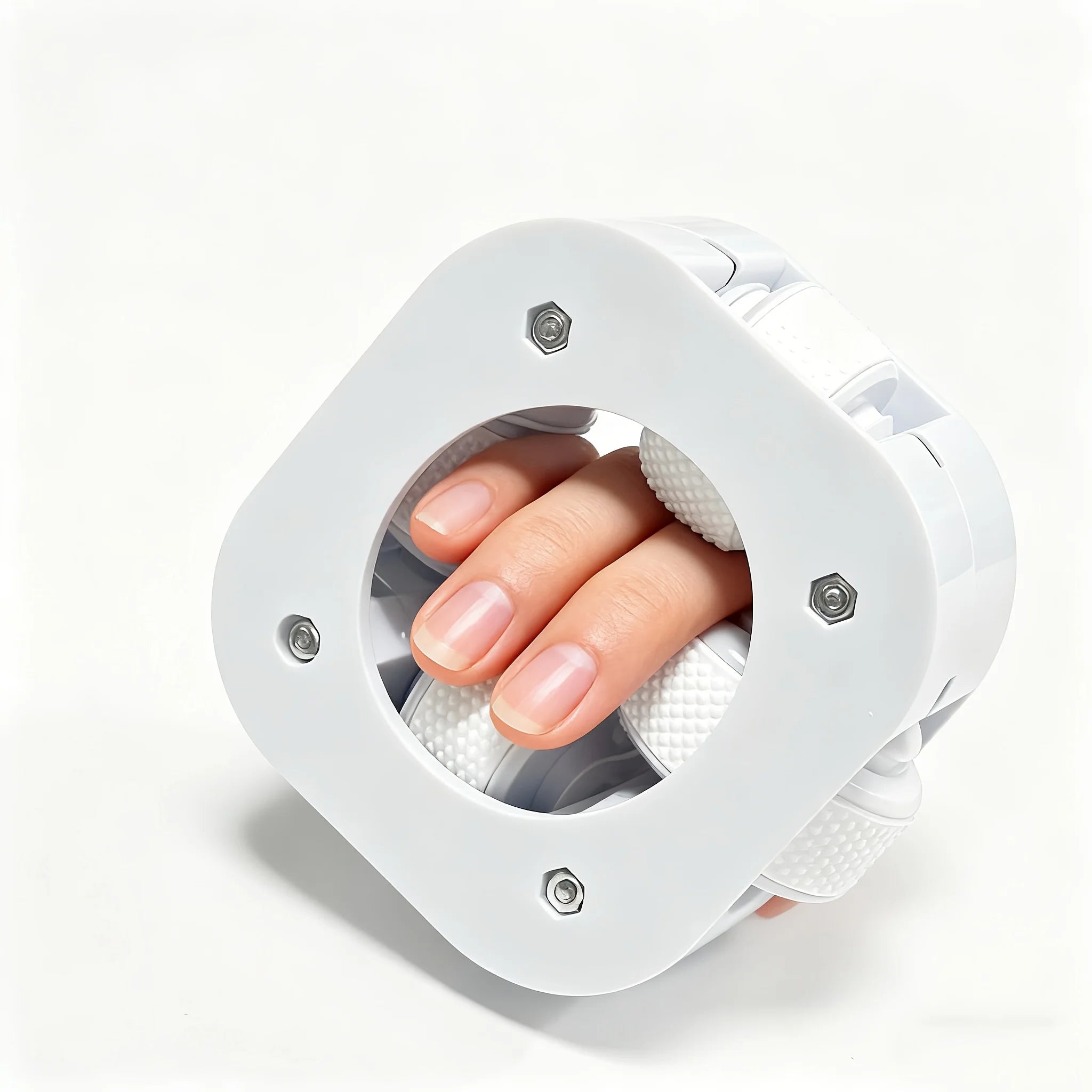 Hand Joint Massager for Finger Relief - Manual Four-Wheel Wellness Tool Back Massage Instrument Tidesmit