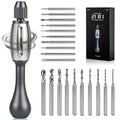 21-in-1 Screwdriver/Drill: non-slip grip, S2 bits, magnetic, quick swap. For jewelry, resin, wood, plastic housework, man's gift