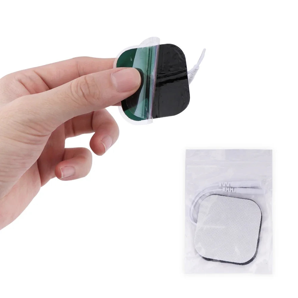 TENS Electrode Pads 5x5cm Replacement Gel Patches - 20 Pack Tidesmit Body Shaping Massage Equipment Tidesmit