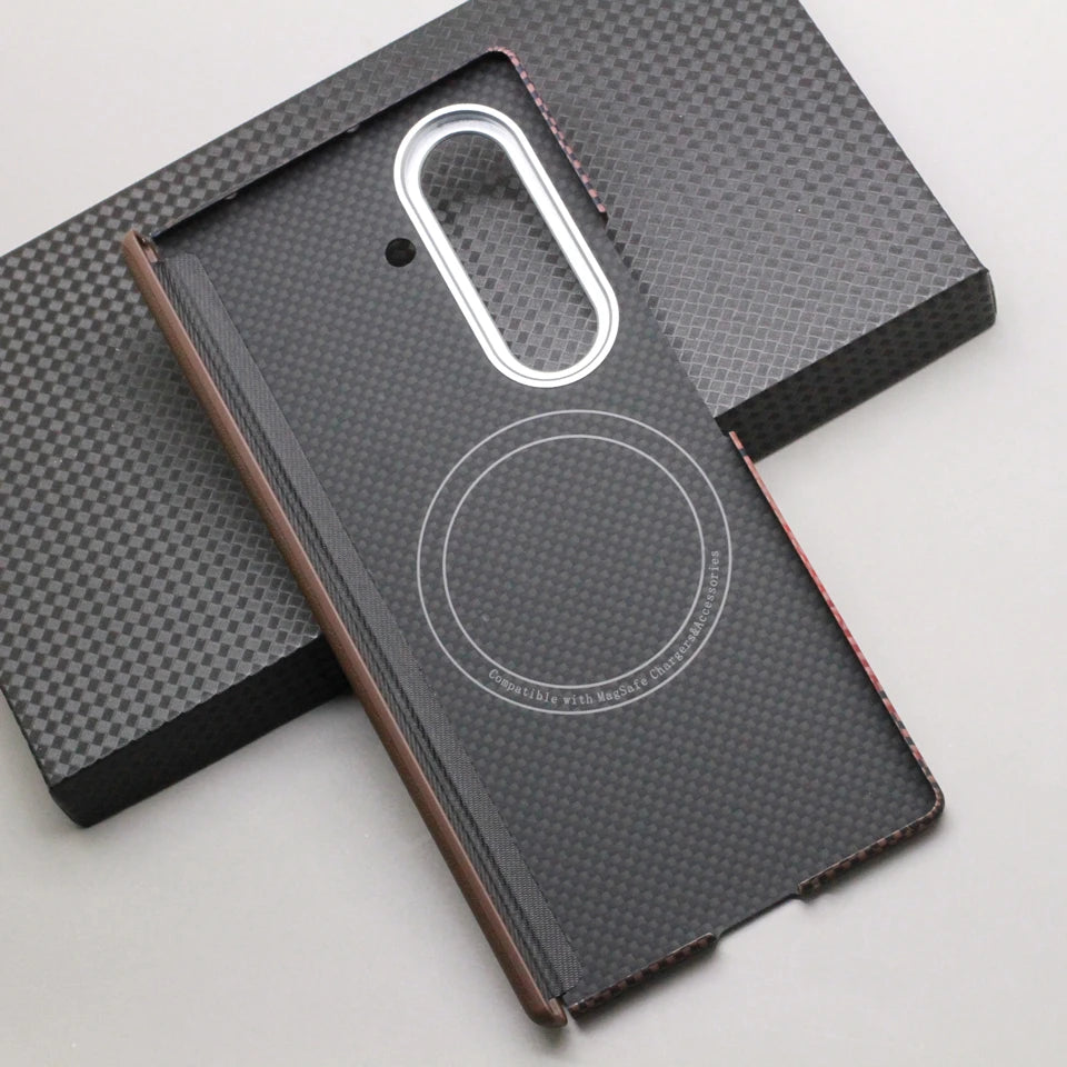 Samsung Galaxy Z Fold 7 Aramid Fiber Case | Slim Shock-Absorbing Cover Tidesmit