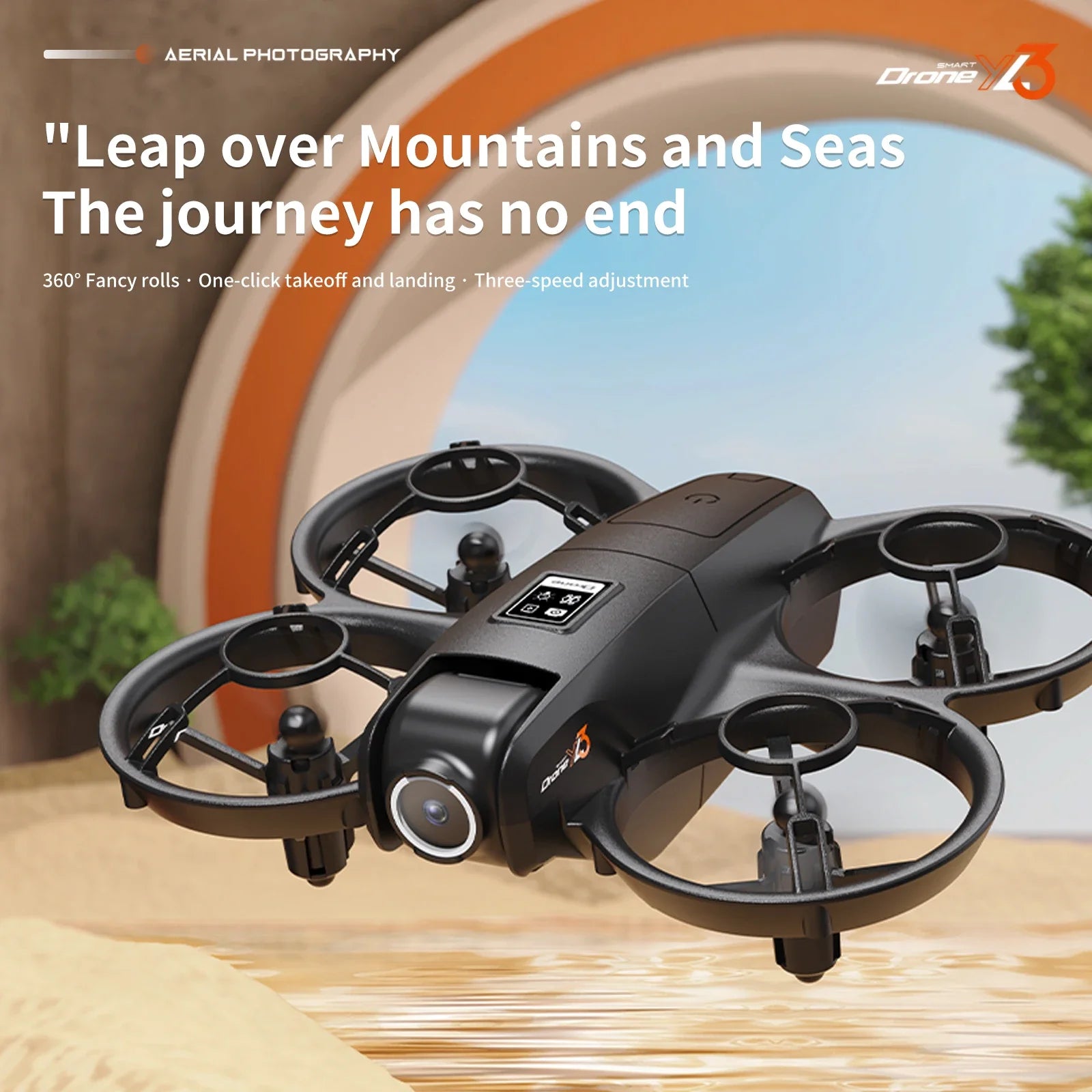 Mini 4K Camera Drone - Foldable Obstacle Avoidance Quadcopter Tidesmit