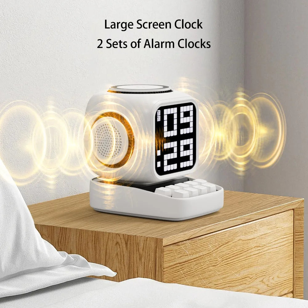 15W Fast Wireless Charger and Bluetooth Speaker | Tidesmit Audio Dock Tidesmit