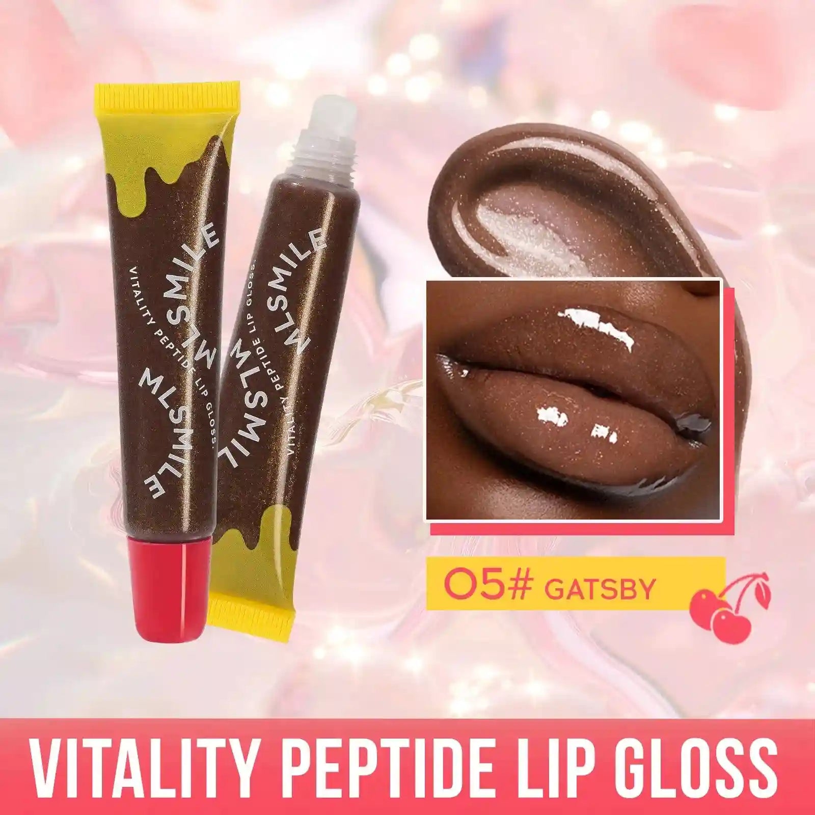 Plumping Lip Gloss Tint - Moisturizing Lip Care by Tidesmit Lip Care 05 Tidesmit