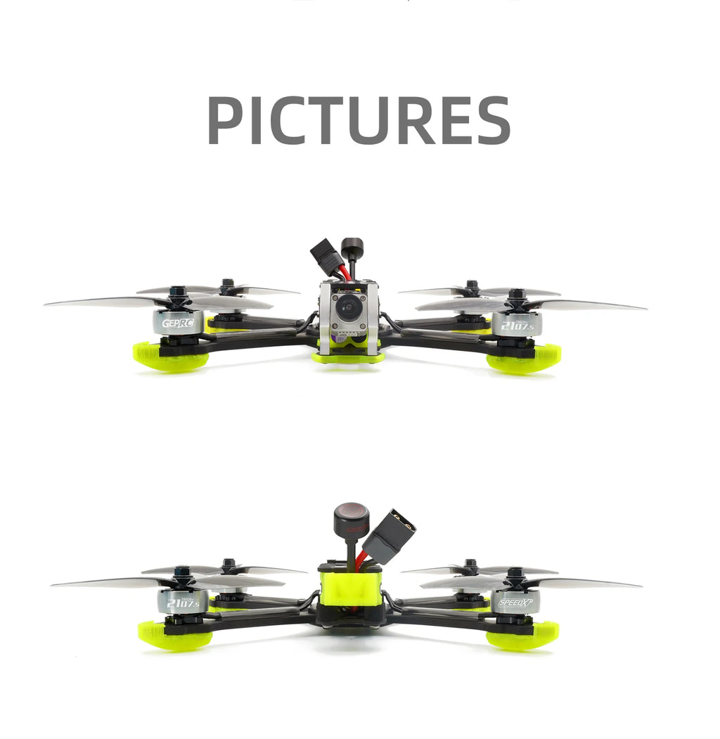 GEPRC MARK5 Analog FPV Drone 5-Inch 6S Freestyle Quadcopter Tidesmit