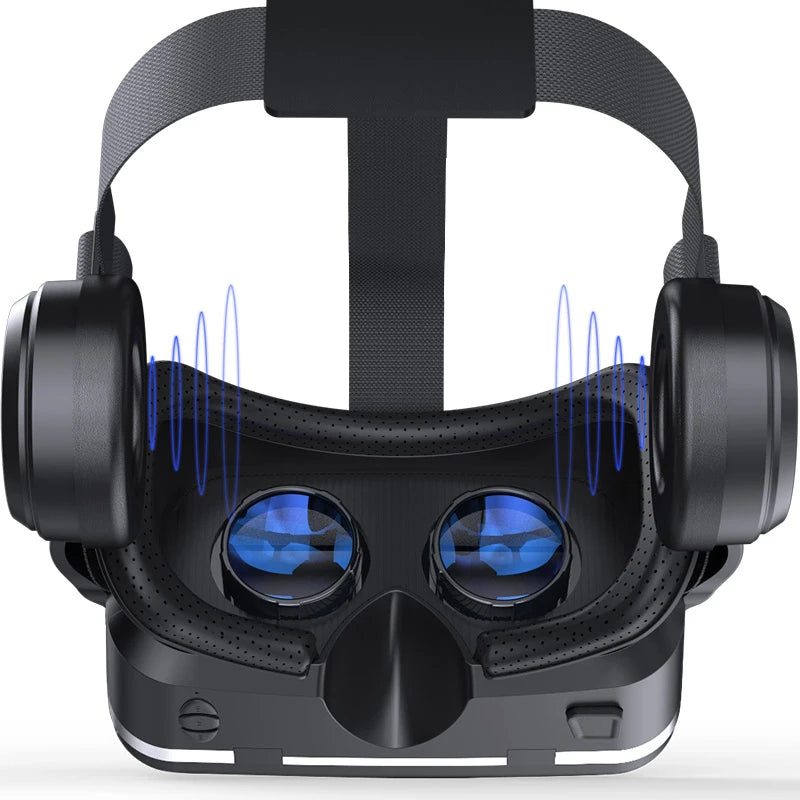 VR Headset for Smartphone – Adjustable 3D Goggles with Spatial Audio Tidesmit
