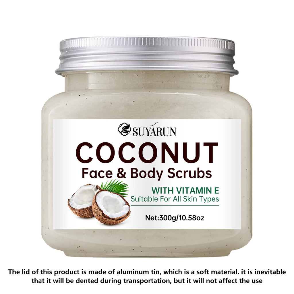 Coconut Sugar Body Scrub – Organic Exfoliating Spa Care (300g) Scrubs Treatments 300g Tidesmit