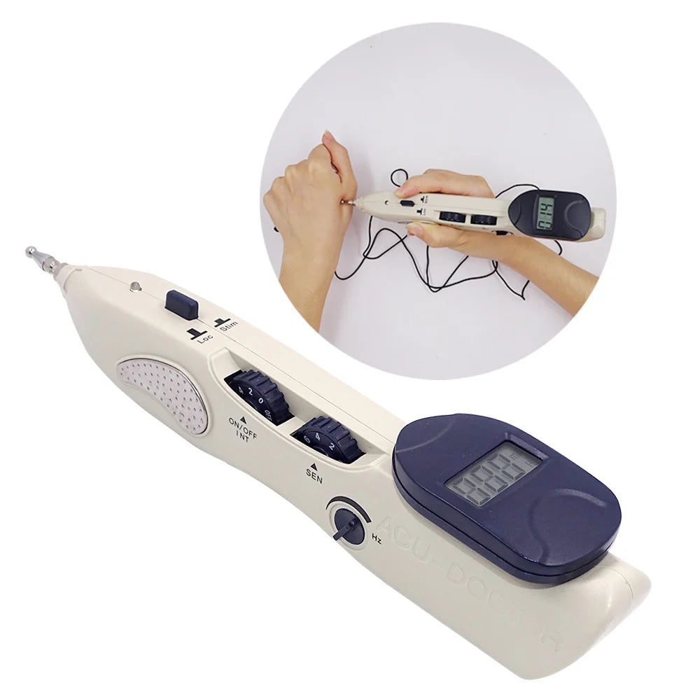 Acupuncture Pen Electronic Muscle Stimulator for Home Relaxation Therapy Relaxation Treatment Tidesmit