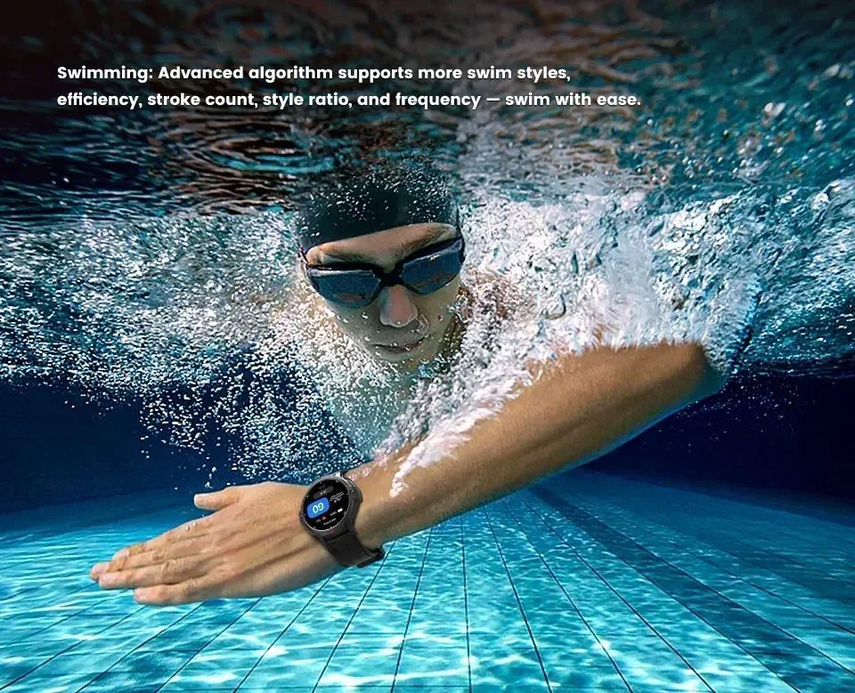 2026 NEW GPS Smartwatch 1.46 Inch 3ATM Waterproof 6-Axis Gyroscope Sports Watch for Men Women Android Fitness Tracker