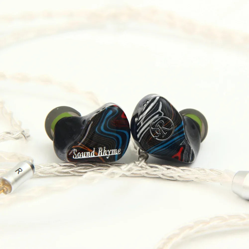 7-Driver Hybrid IEM Earphones 1DD+6BA Tuning Switches Tidesmit Tidesmit