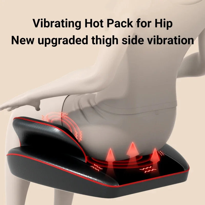 Tidesmit Electric Massage Chair for Neck and Back Pain Relief - 220V EU Massage Chairs Tidesmit