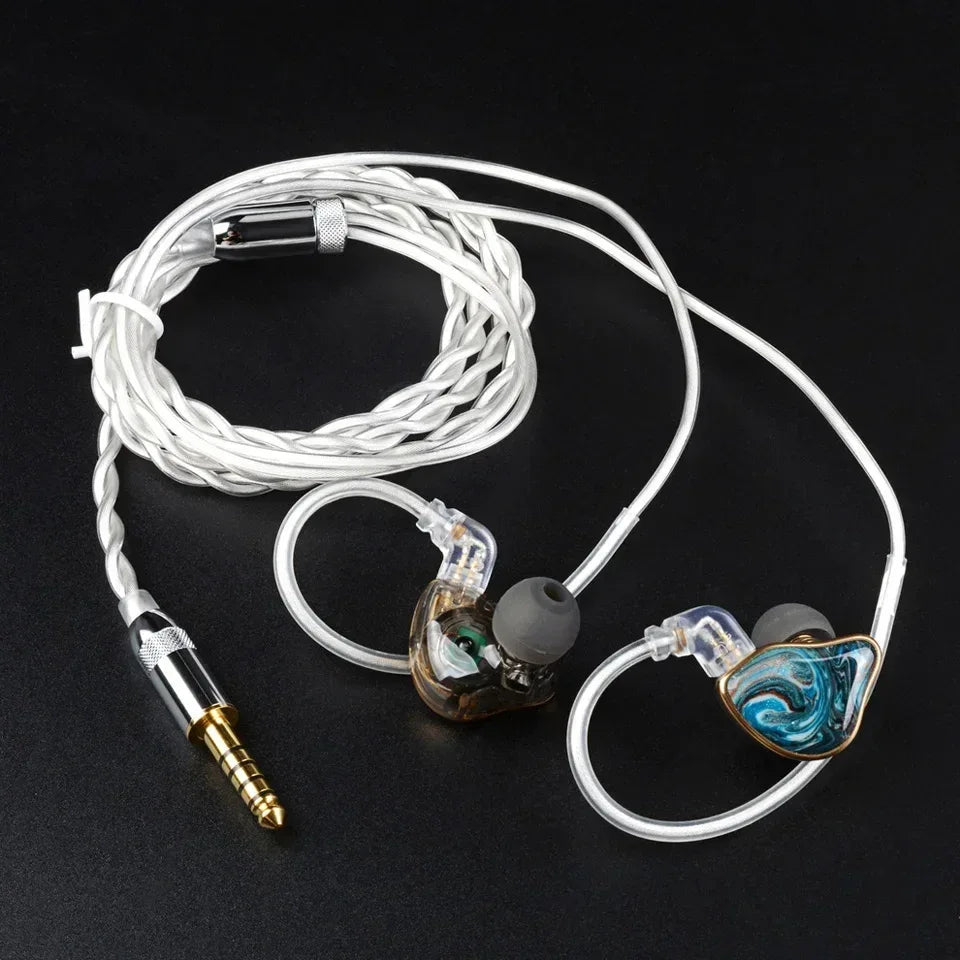 7 Driver Hybrid IEMs Wired Earphones with Filters | Tidesmit Tidesmit