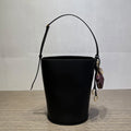 2026 New Bucket Bag Rear Saddle Design High end Leather Shoulder Bag Leather Crossbody Bag