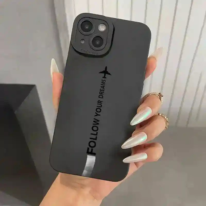 Airplane Route Phone Case | Shock-Absorbing Travel Cover for iPhone Tidesmit