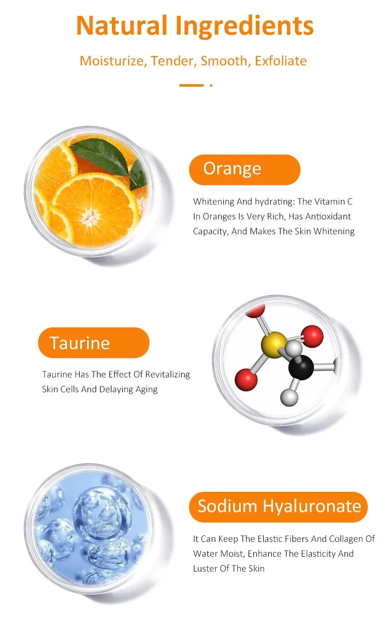Orange Peeling Lotion for Gentle Body Exfoliation | Tidesmit Scrubs Treatments Tidesmit