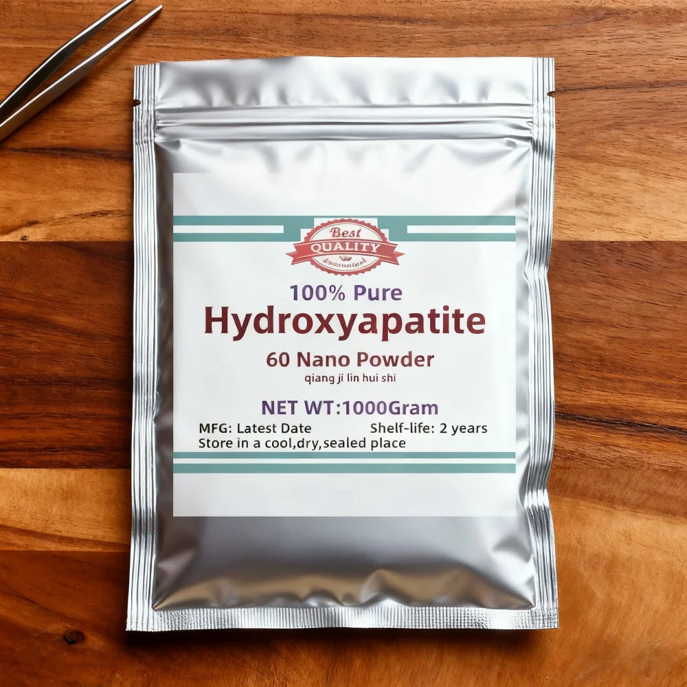 The best price food grade is used for toothpaste 100% pure hydroxyapatite 60 nanometer powder, fast global distribution