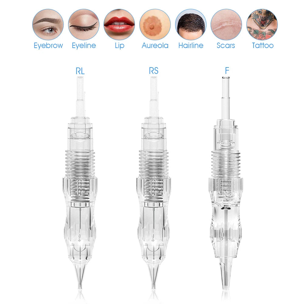 Permanent Makeup Tattoo Cartridges - Professional Rotary PMU Needles Permanent Makeup Machines Tidesmit