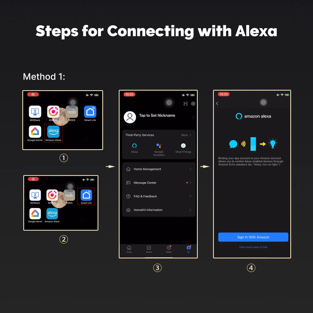 Matter Smart Home Gateway Hub: Zigbee WiFi Bridge for Alexa and Google Home Tidesmit