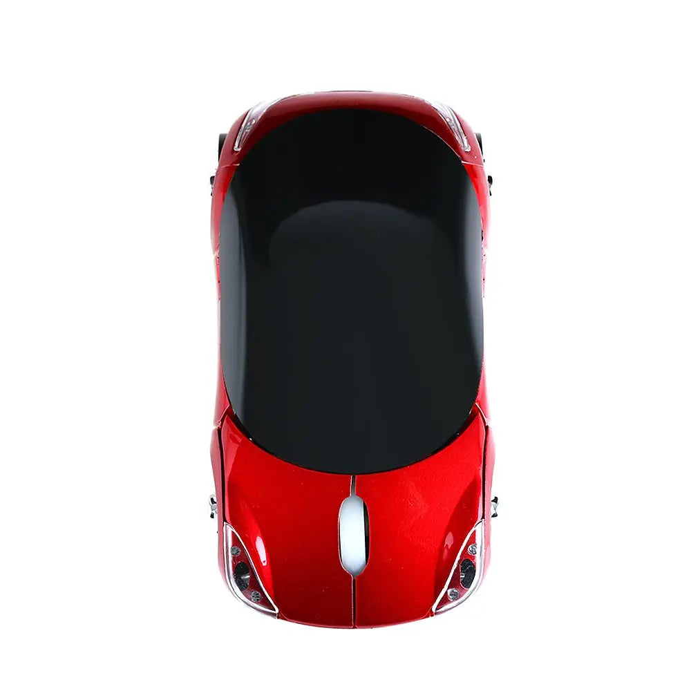 Computer Peripherals New Gaming LED Lighting USB Receiver 2.4GHz Mice Wireless Mouse 3D Car Shape For PC Laptop